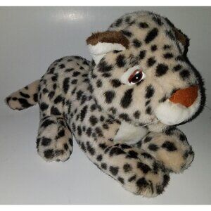 Chosun Leopard Cheetah Plush Stuffed Animal Toy Cat Brown Spots